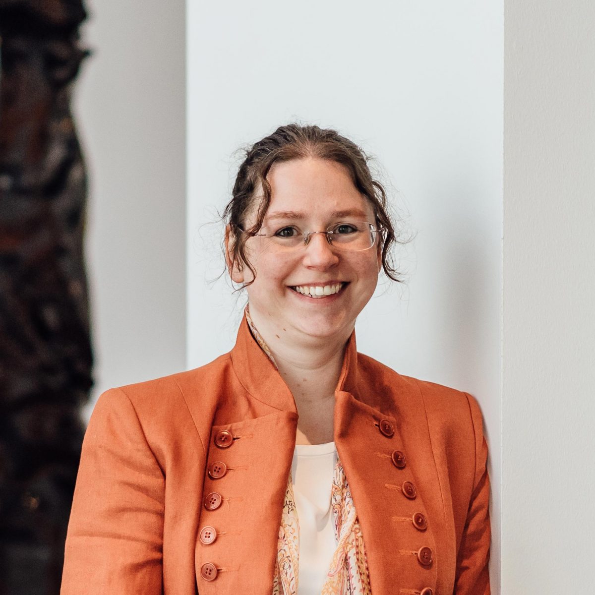 Saskia Giesbers in de Kunsthal